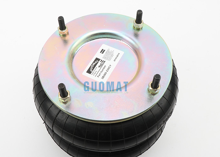 FD 210-22 DS Double Convoluted Air Spring With Dismountable Plates G1/2 Air Inlet