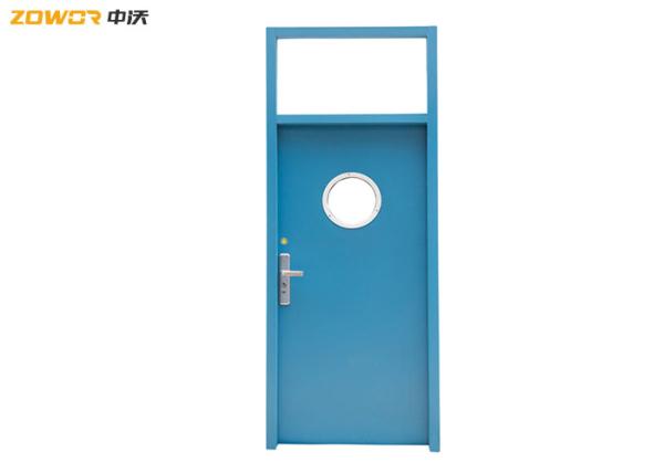 Buy cheap 55mm Leaf Commercial Entrance Door Perlite Board Infill from wholesalers