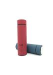 Powder Coated Rubber Thermos BPA Free Non Toxic Safe Drinking Eco Friendly