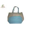 Buy cheap Printed White Personalized Canvas Tote Bags , Durable Reusable Canvas Shopping Bags from wholesalers