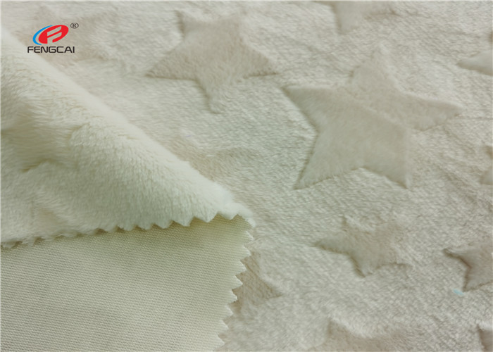 100 polyester super soft velboa knitted SMOOTH SOLID minky toy plush fabric