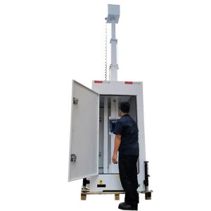 Buy cheap Mobile CCTV Surveillance Towers Security Solutions 6m Telescopic Mast For Parking Lot from wholesalers