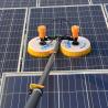 Buy cheap Strength Aluminum Retractable Altitude Window Solar Panel Water Fed Cleaning Brush Mobile from wholesalers
