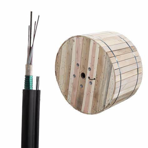 Buy cheap Single Mode G652D/G657A1 Outdoor Aerial Fiber Optic Cable GYTC8S Self Supporting from wholesalers