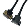 Buy cheap 9 Pin 15 Pin 25 Pin RS232 Adapter Cable L Shape DB37 Cable Assembly from wholesalers