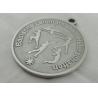 Buy cheap 50 Diameter BLV Die Cast Medals For Pentathlon / Antique Silver Plating from wholesalers
