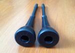 Black Rubber Teat Cup Liners For Milking Parlor / Milk Claw , FDA Approved
