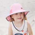 OEM ODM Outdoor Babys Bucket Hats 45cm 100% Polyester Breathable