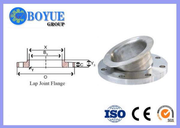 Buy cheap ASTM A182 F22 SS Lap Joint Flange , DN300 SCH160 Forged Oil Flange Customized Size from wholesalers