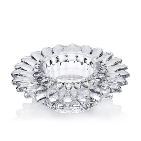 Buy cheap Unique creative Sunflower clear crystal glass candelabra candlestick holder from wholesalers