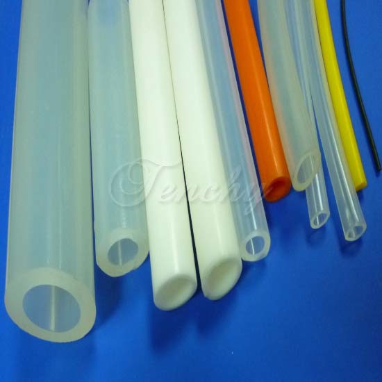 Blue Food Grade Silicone Rubber Tubing 0.5-100mm OD Range , Long Lifespan