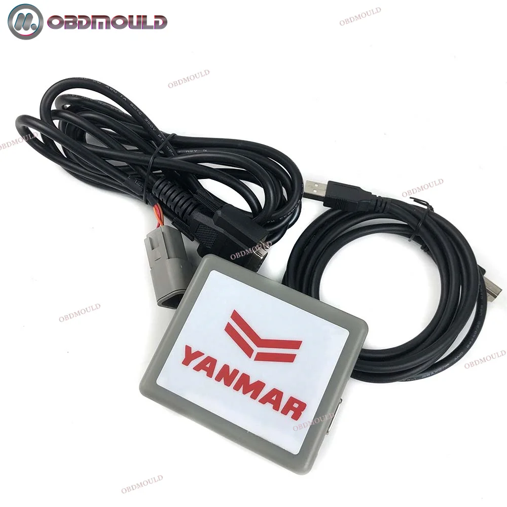 For Yanmar YEDST Diagnostic Tool With CFC2 Laptop Diesel Engine Yanmar Excavator Tractor Marine Generator Diagnostic Tools