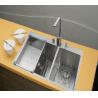 Buy cheap Square Undermount Stainless Steel Kitchen Sink / Double Bowl Topmount Home Kitchen Sinks from wholesalers