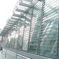 Buy cheap T5 T6 Aluminum Exterior Storm Windows , 6063 Aluminium Louver Window product