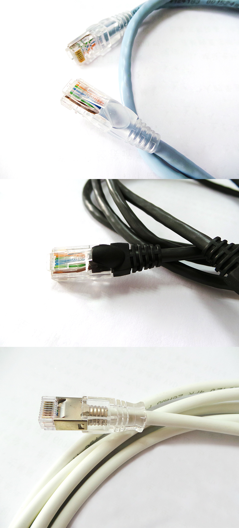 23Awg Rj45 Ethernet Patch Cable Utp Cat6 1M For Communication Networking