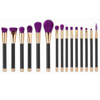 Buy cheap 15 in 1 make up tool brush kit purple Beauty makeup tools product