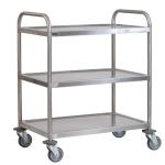 Superior Quality Stainless Steel Knocked-Down Pizza Mobile Cake Oven Trolley