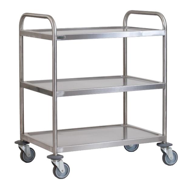 Superior Quality Stainless Steel Knocked-Down Pizza Mobile Cake Oven Trolley