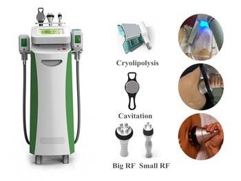 Best selling cavitation rf vacuum cryolipolysis with 2 cryo handle fat removal