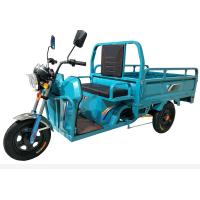 Buy cheap Blue Three Wheel Cargo Motorcycle / Chinese Cargo Trike 800W Power 60V product