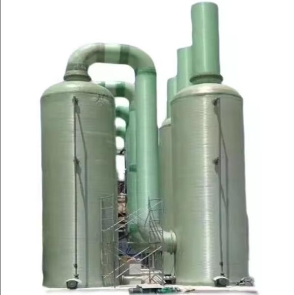 Buy cheap Tail Gas Absorption FRP Desulfurization Tower Anti Aging Lightweight from wholesalers