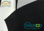 Buy cheap Black Woven Interlining Fabrics ( Etretelas ) With Double Dot PA Coating from wholesalers