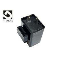 Buy cheap Black Universal Motorcycle Flasher Relay 2 Pin / 3 Pin ABS Plastic Material With product