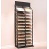 Buy cheap 12 Layer 24 Piece Metal Floor Tile Display Rack Retail Showroom Fixtures from wholesalers