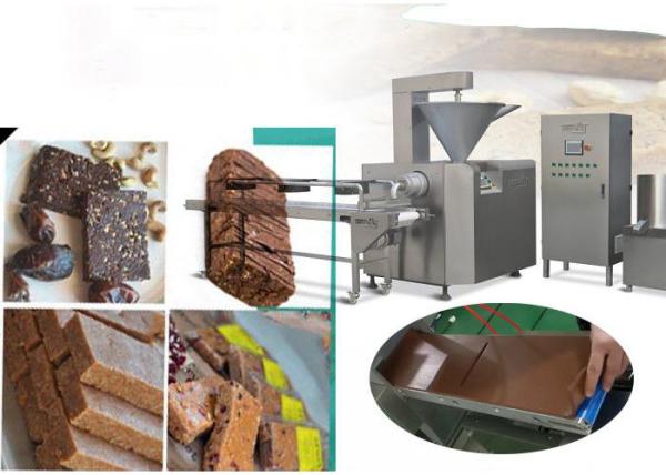 Buy cheap PLC control 100kg/hr Protein Bar Extruder Machine Production Line from wholesalers