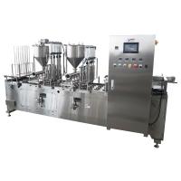 Buy cheap 20-100ml Cup Filler Packaging Machine Air Consumption 0.3m³/Min product