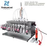 Automatic Magnetic Stand Up Spout Pump Water Oil Yogurt Pouch Filling Packing