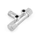 OEM Water 2 Way Angle Valve Wall Mounted Modern For Bathroom