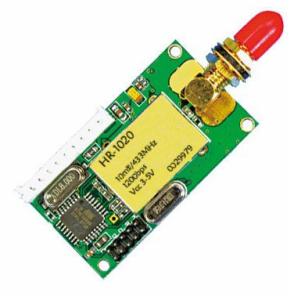 China Wireless Rf Module With 10mW ~ 100mW Output Power, UHF Wireless Rf Transceiver HR-1020 on sale