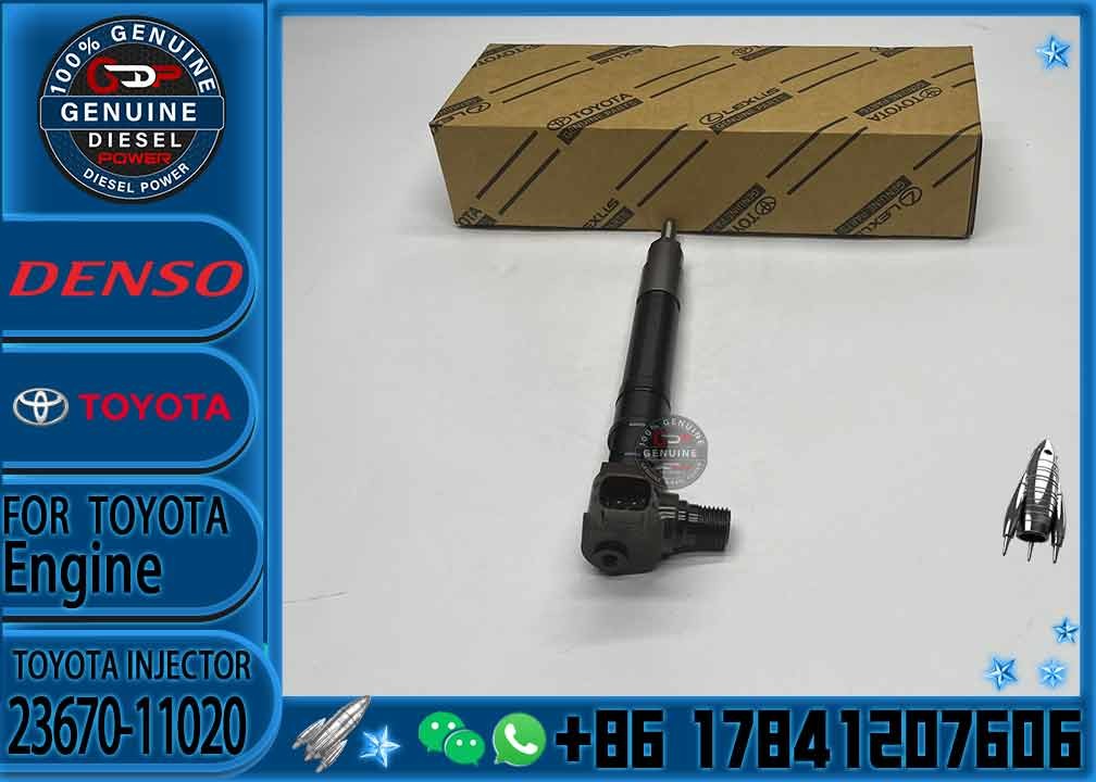 Genuine New Common Rail Injector 295700-0560 23670-0E020 23670-09430 23670-11020 23670-19025 For Toyota