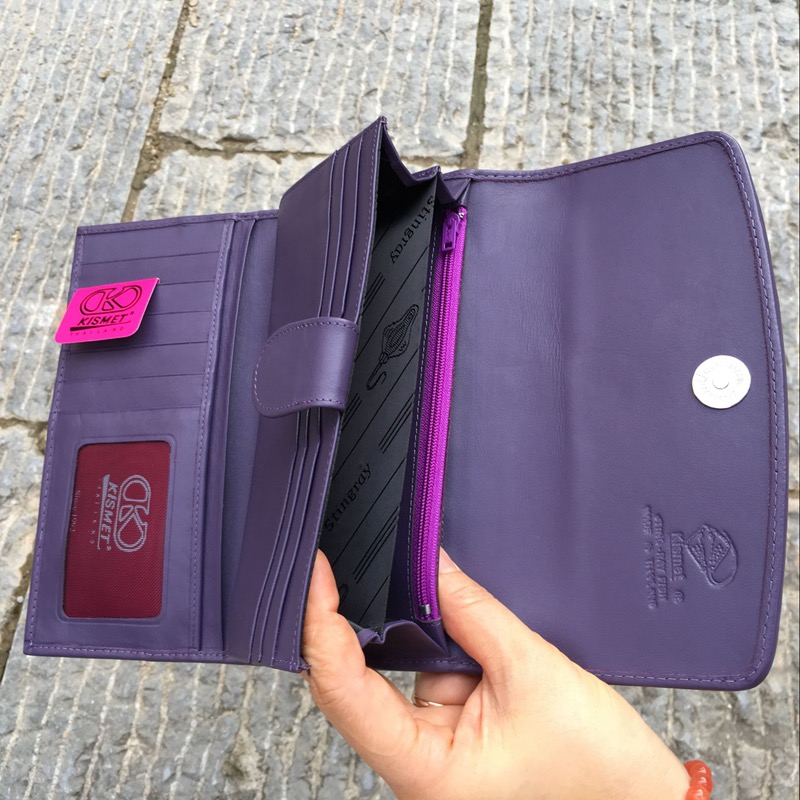 Unisex Authentic Stingray Skin Male Long Trifold Wallet Genuine Leather Women Men Large Clutch Purse Lady Money Bag