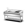 Buy cheap Double Sink 1100mm SS201 Stainless Steel Cooking Equipment from wholesalers