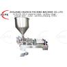 Buy cheap Horizontal Semi Automatic Paste Filling Machine Double Heads 100-1000ml from wholesalers