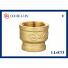 Buy cheap Female x Female Reduced Socket 3/8" Brass Threaded Fittings from wholesalers