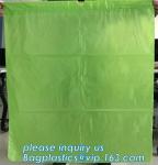 Biohazard Waste Disposal Bags Drawstring, Gallon Capacity, Medical Garbage Bags,