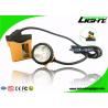 Buy cheap IP68 Waterproof Mining Hard Hat Led Lights 3.7V 25000lux Brightness 1200 Battery Cycles from wholesalers