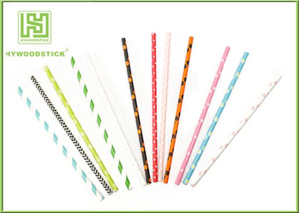Buy cheap Modern Fashion Party Paper Straws For Drinking Stirrering 10000pcs / Carton from wholesalers