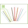 Buy cheap Modern Fashion Party Paper Straws For Drinking Stirrering 10000pcs / Carton from wholesalers