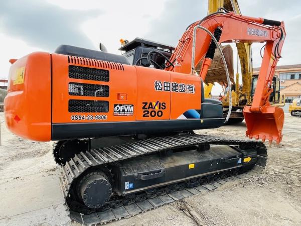Buy cheap 20 Ton Original Japan Used Hitachi ZX200-3G Crawler Excavator ISUZU Engine from wholesalers