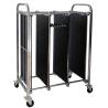 Buy cheap Handle Adjustable ESD PCB SMT Storage Trolley Eletronic Antistatic Reel Storage Cart from wholesalers