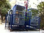 VFD Construction Hoist Elevator / Construction Material Hoist 2.5 x 1.3 x 2.5m