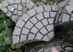 Floor Granite Stone Tiles Corrosion Resistance Customized Cut Size