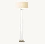 Living Room Aluminum Base Contemporary Floor Lamps 12*6*4 Inches