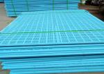 High Strength Light Weight Perimeter Safety Screens Perforated For Building Site