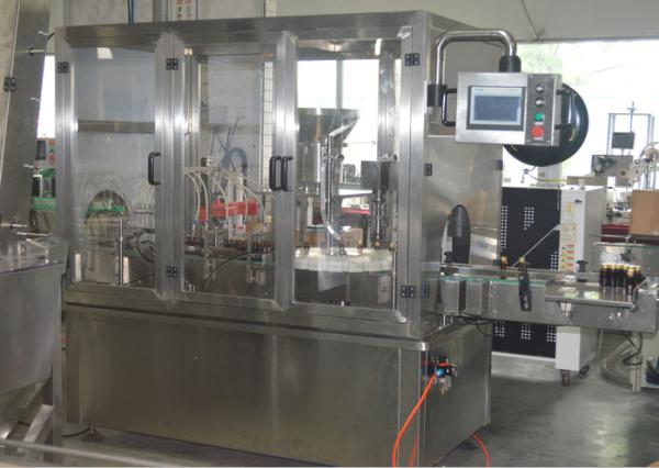 Buy cheap Industrial Automatic Liquid Bottle Filling Machine / Liquid Filling Line from wholesalers