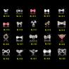 Buy cheap Bow tie nail glitter rhinestones wheel 3d metal nail art decoration tools ML1410-1429 from wholesalers